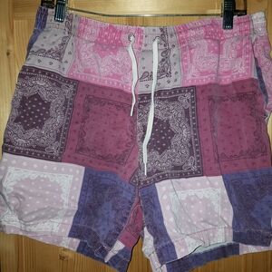 PacSun Multicolor Bandana Print Men's Athletic Shorts